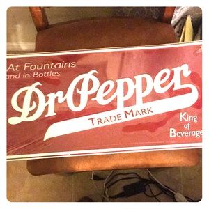 Dr.Pepper Trade Mark Sign 24x12 inches New